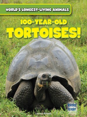 cover image of 100-Year-Old Tortoises